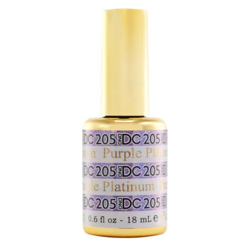 nail polish slope slide-Platinum Gel - DC205 Purple