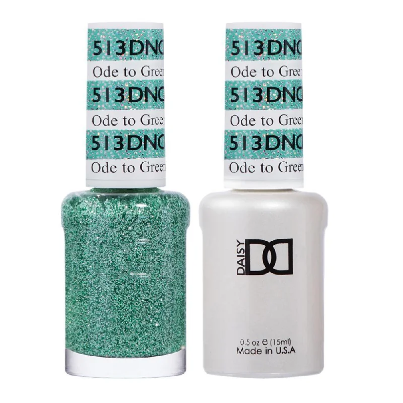 nail polish palace gold-DND / Gel Nail Polish Matching Duo - Ode To Green 513