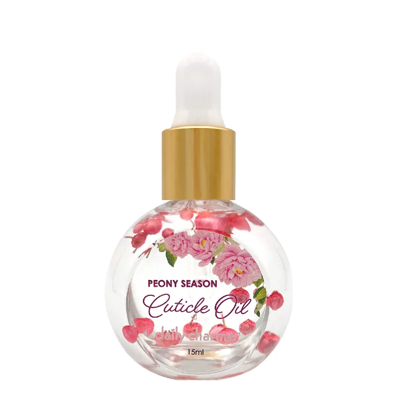 nail polish ravine shade-Daily Charme Aromatic Cuticle Oil / Peony Season