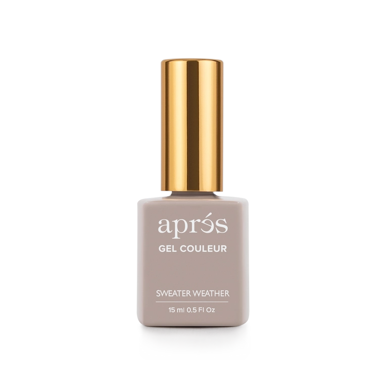 nail repair with nourishing-coat polish-APRES GEL COLOR - GC 301 SWEATER WEATHER