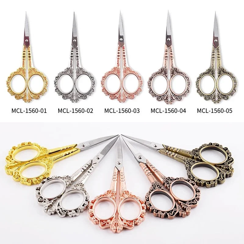 nail repair with finish-rich polish-Professional Manicure Scissor