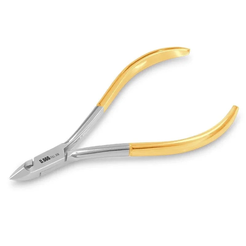 nail repair with nourishing-layer gel-Nghia - Cuticle Nipper Full Jaw - #D666