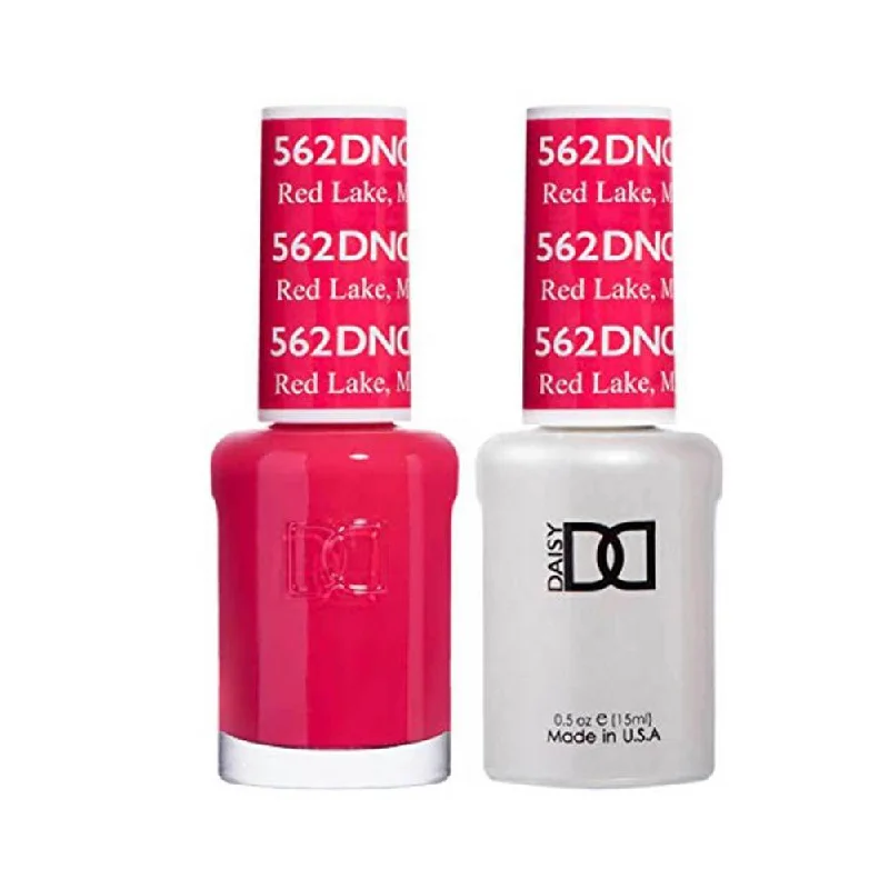 nail polish plum stone-DND / Gel Nail Polish Matching Duo - Red Lake 562