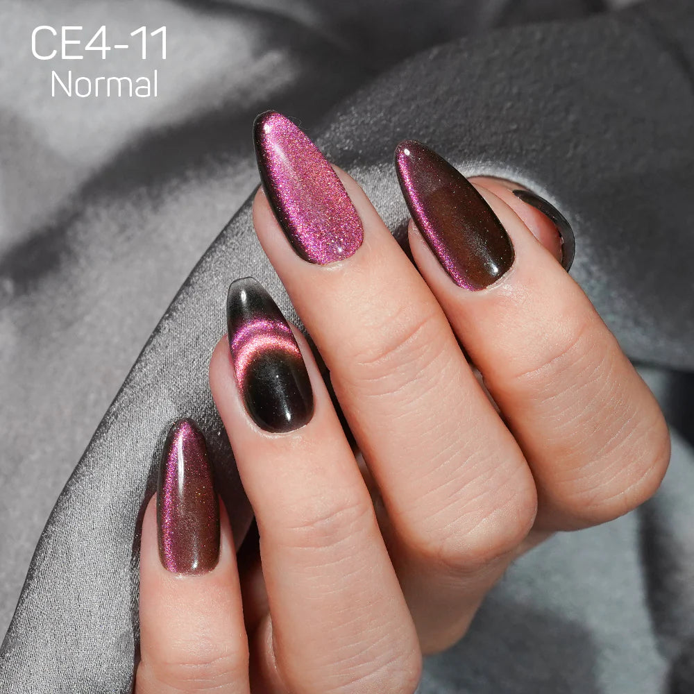 nail polish shadow creep-LAVIS Cat Eyes CE4 - 11 - Gel Polish 0.5 oz - Fairy Tale Collection