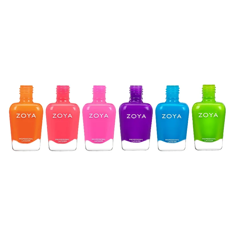 nail polish vacuum hum-Zoya Easy Neon Collection