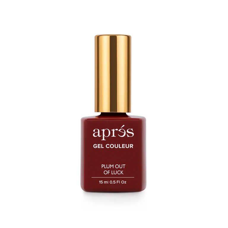 nail repair with weather-resistant polish-APRES GEL COLOR - GC 253 - PLUM OUT OF LUCK