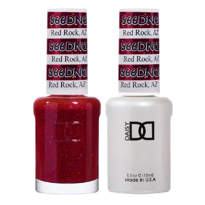 nail polish berry bush-DND / Gel Nail Polish Matching Duo - Red Rock, Az 566