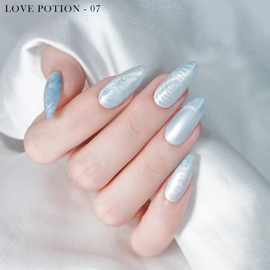 nail polish frost bite-LAVIS Cat Eyes CE9 - 07 - Gel Polish 0.5 oz - Lavis LOVE POTION Collection