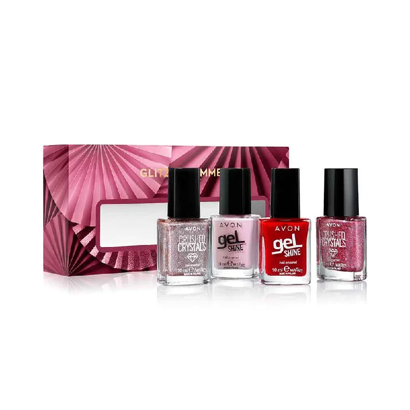 nail polish alehouse tan-The Glitz & Glimmer Nail Gift Set