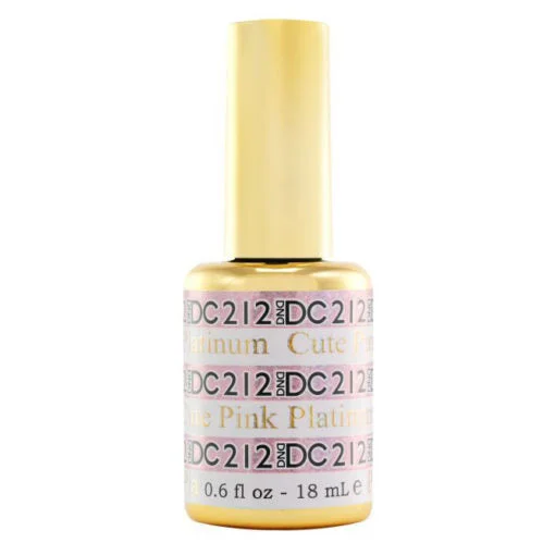 nail polish peak view-Platinum Gel - DC212 Cute Pink