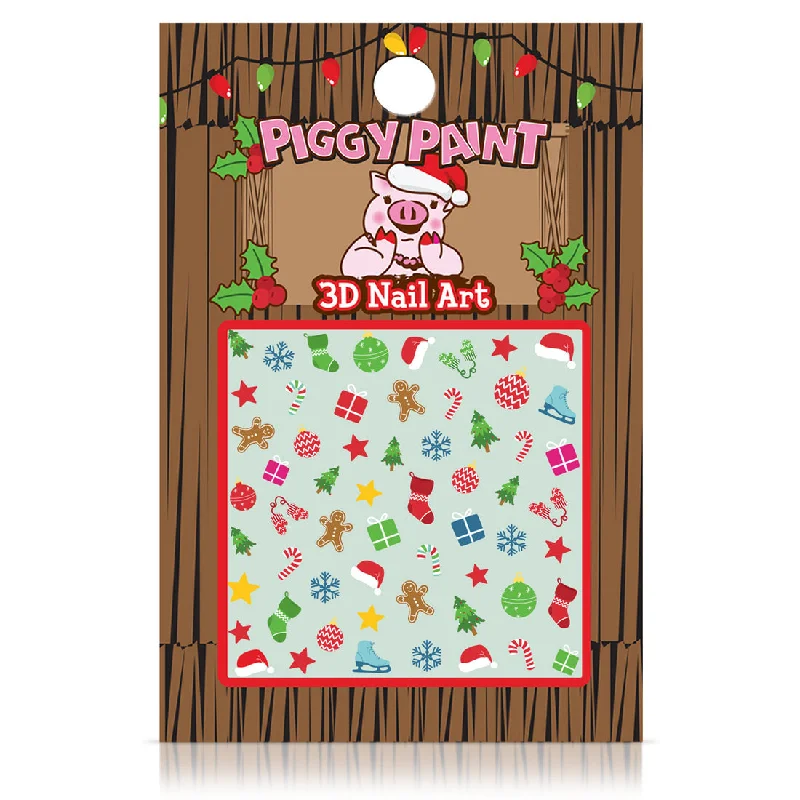 nail polish treasure hunt-Piggy Paint - Christmas Cutie Nail Art