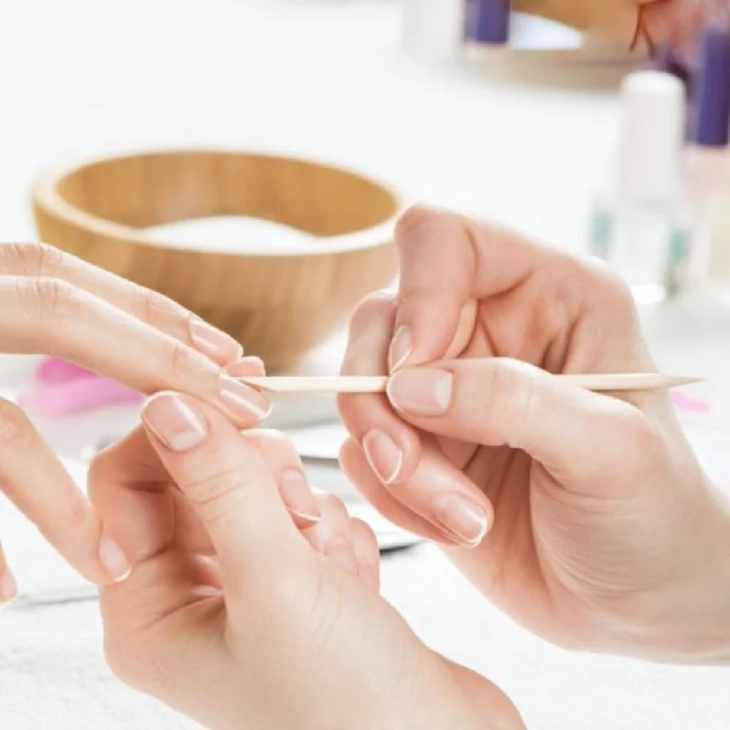 nail repair with undercoat-coat gel-Cuticle Pusher Sticks