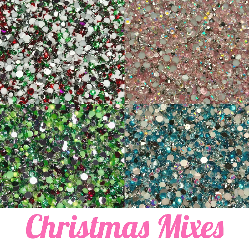 Nail rhinestone usual wear-Christmas Mixes Rhinestone Scoops