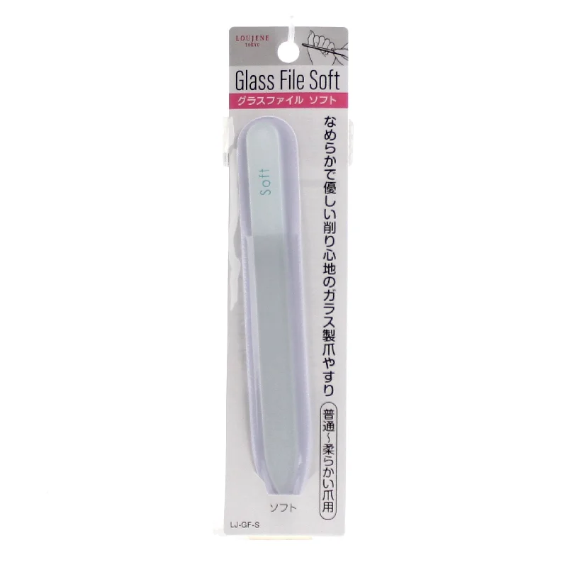 nail repair with high-gloss gel-Nail File (Glass/PK/1.2x0.3x14cm)