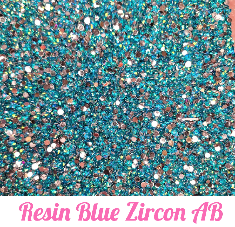 Resin Blue Zircon AB