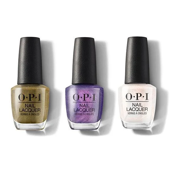 nail polish tunnel light-Lacquer Set - OPI Trio 5