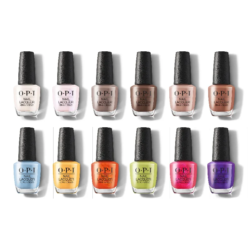 nail polish rinse clear-OPI - Nail Lacquer Malibu Collection 0.5 oz