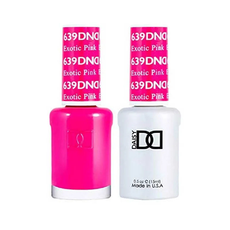 nail polish legend key-DND / Gel Nail Polish Matching Duo - Exotic Pink 639