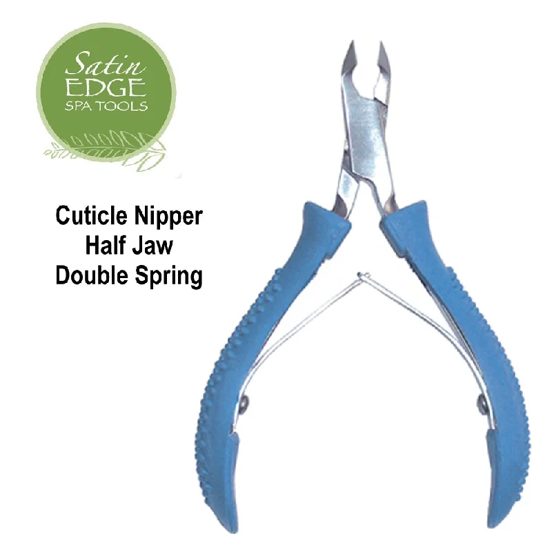 nail repair with enhancer-layer polish-Satin Edge Cuticle Nipper (SE2067)