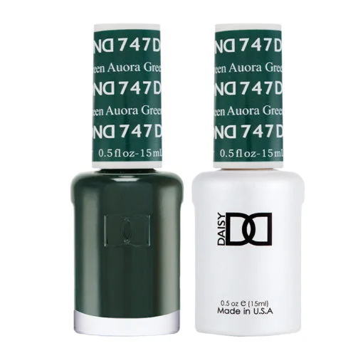 nail polish hoe row-Duo Gel - 747 Auora Green