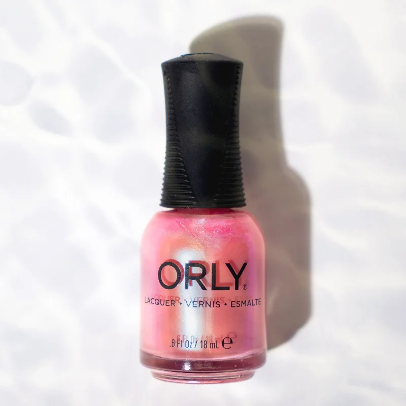 nail polish cotton dust-Orly Nail Lacquer - Wistful Water Lily (Clearance)