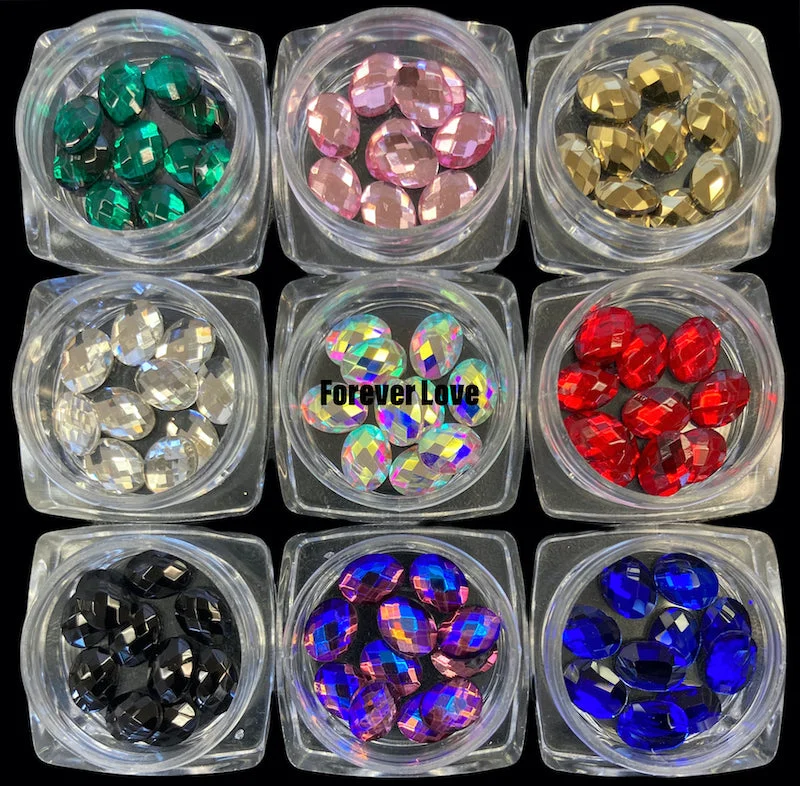 Nail rhinestone shield tricks-Rhinestones 006 - Forever Love Gems