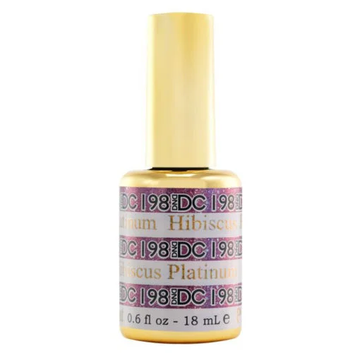 nail polish tide pull-Platinum Gel - DC198 Hibiscus