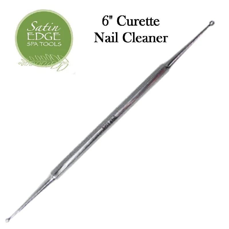 nail repair with gloss-rich polish-Satin Edge 6" Curette Nail Cleaner (SE2132)