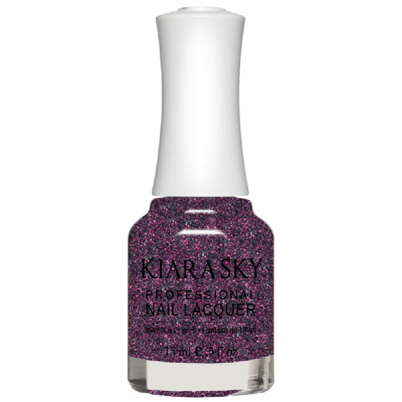 nail polish key turn-KIARA SKY / Lacquer Nail Polish - All Nighter N5039 15ml.