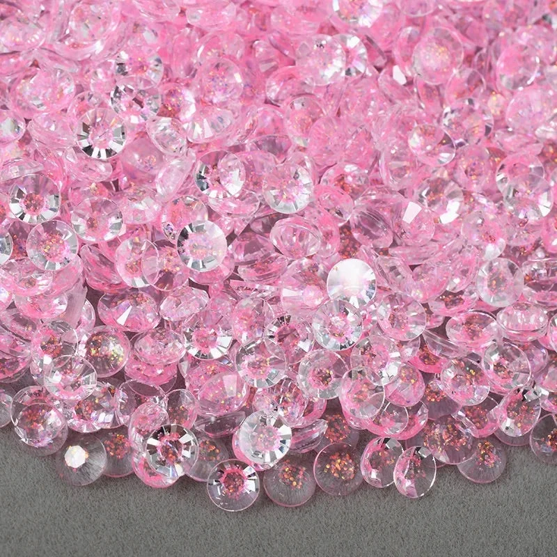 Nail rhinestone town buys-Starry Hot Pink Bulk Bag