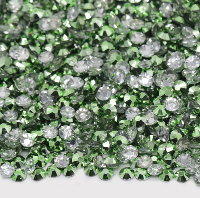 Nail rhinestone rush flair-Metallic Green