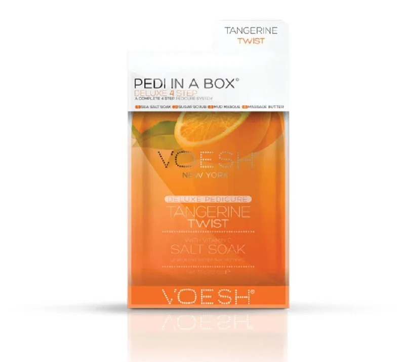 nail repair with repairing-rich polish-Pedi-in-a-Box Tangerine Twist - Voesh