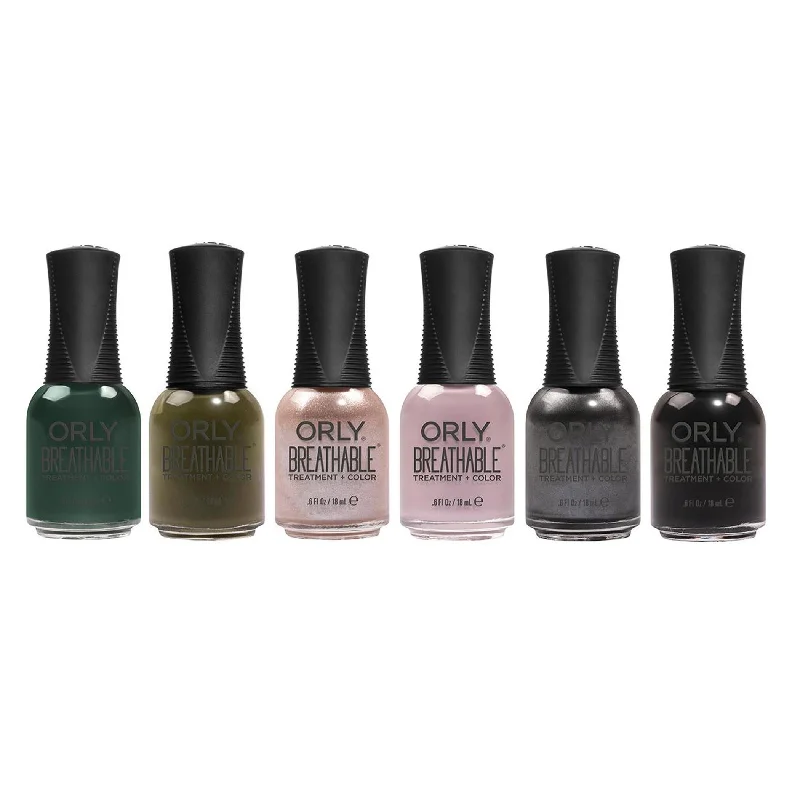 nail polish flagon rust-Orly Nail Lacquer Breathable - All Tangled Up Collection 2020