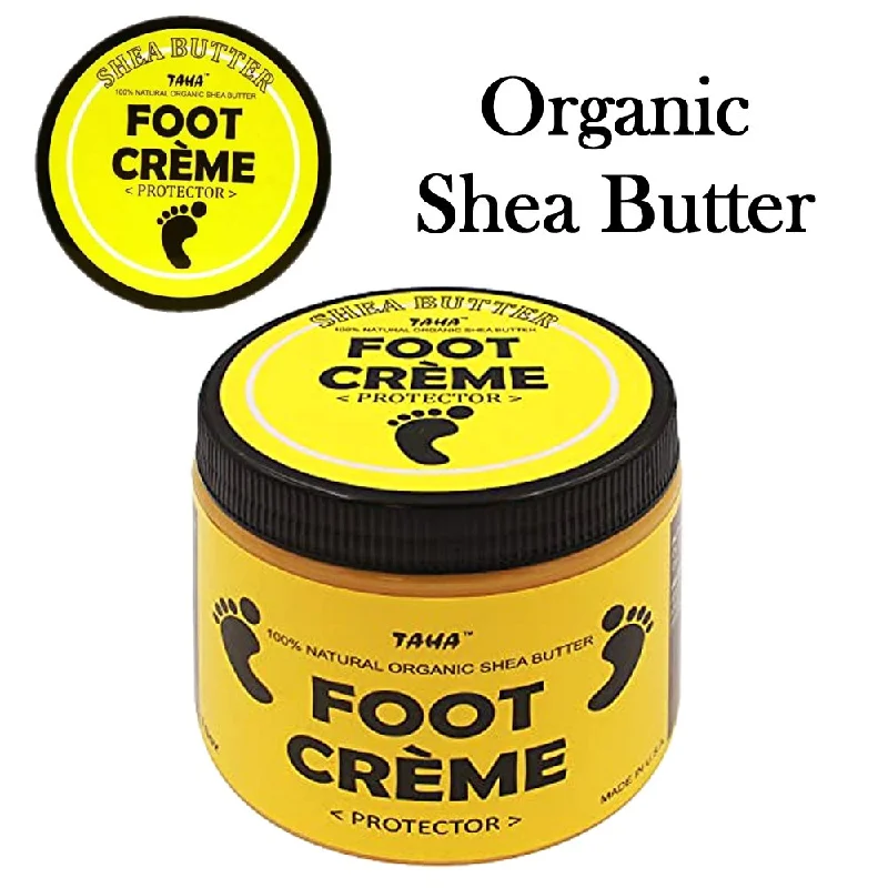 nail repair with unscented polish-Taha Foot Creme Organic Shea Butter, 16 oz