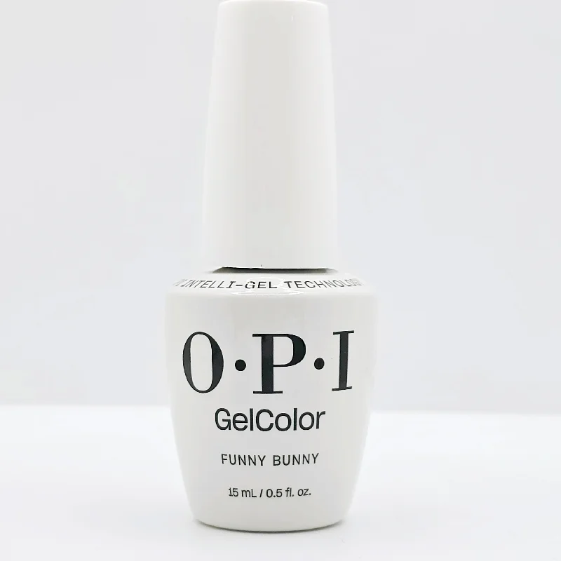 nail repair with shine-coat polish-OPI GC H22 FUNNY BUNNY