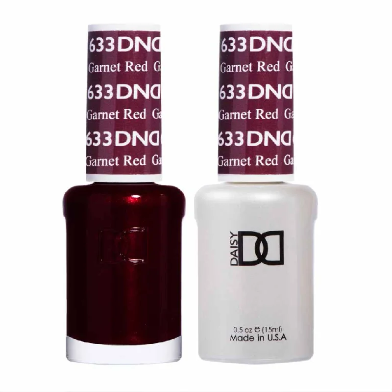 nail polish martini olive-Duo Gel - 633 Garnet Red