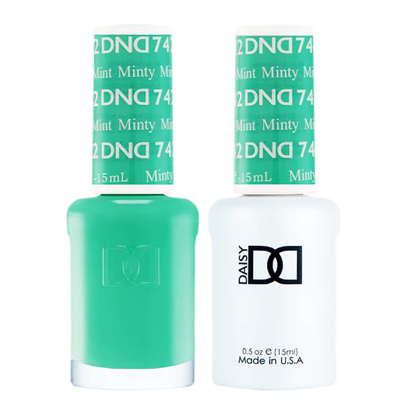 nail polish dam wall-DND Duo - Minty Mint - 742