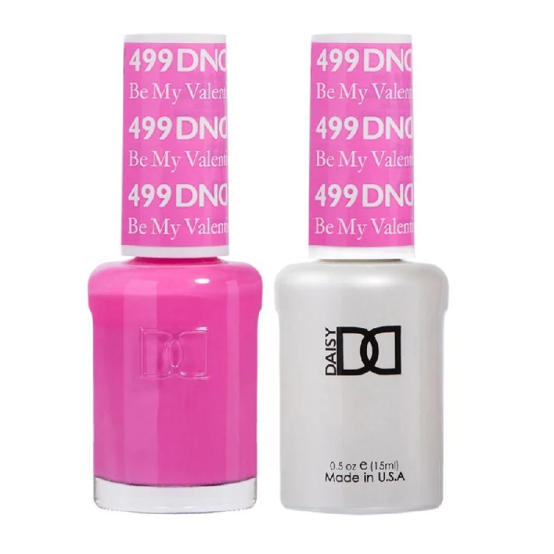 nail polish pitcher pour-DND / Gel Nail Polish Matching Duo - Be My Valentine 499