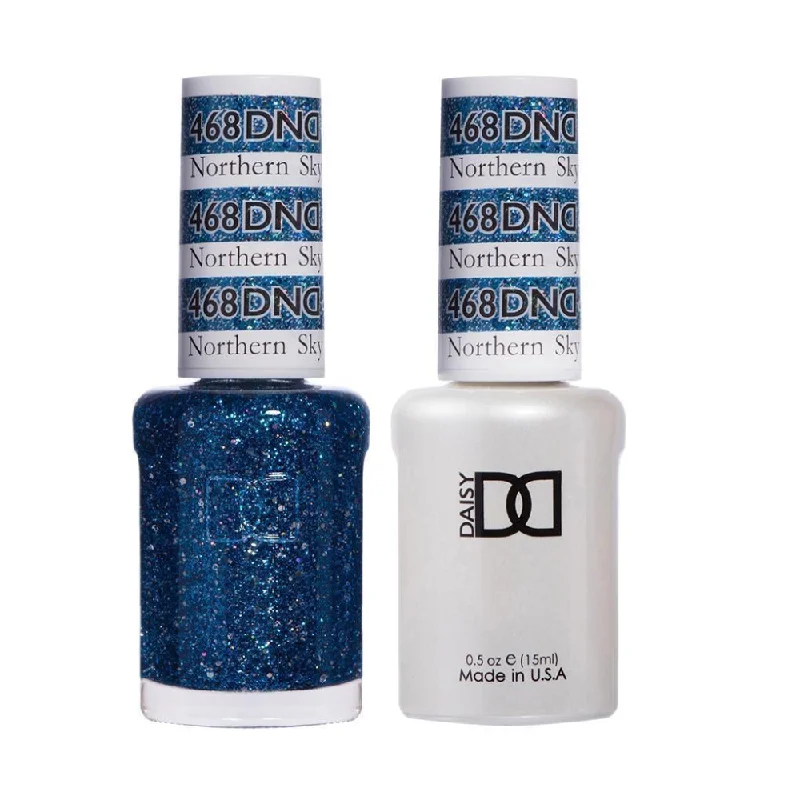 nail polish bar top-DND / Gel Nail Polish Matching Duo - Northern Sky 468