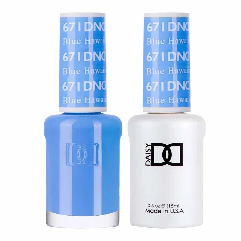 nail polish diary lock-Duo Gel- 671 Blue Hawaiian