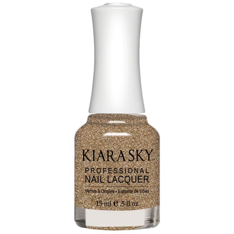 nail polish passage dark-KIARA SKY / Lacquer Nail Polish - Dripping In Gold N5017 15ml.