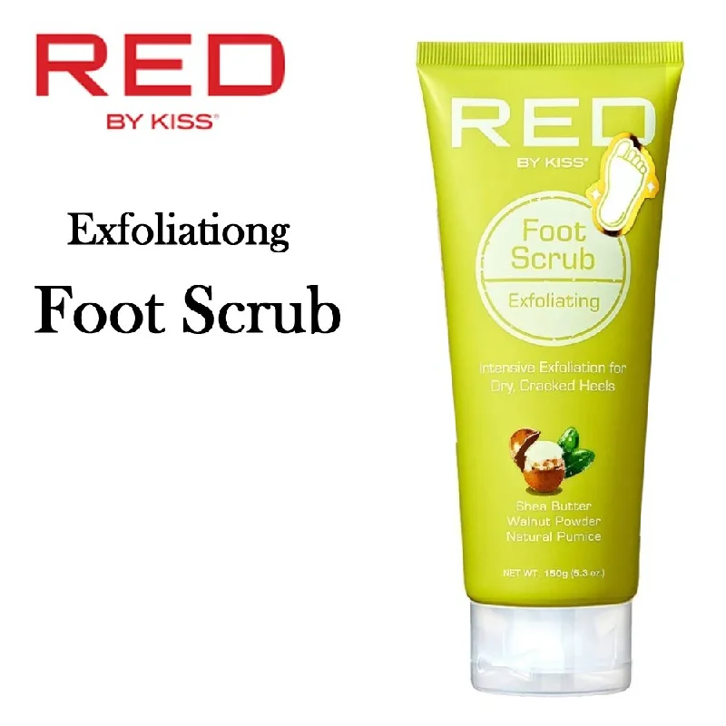 nail repair with nourishing-layer gel-Red Foot Scrub, Exfoliating 5.3oz