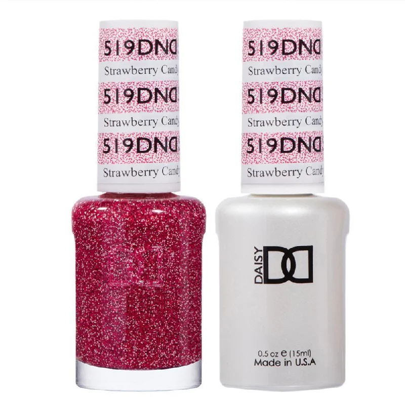 nail polish barrel age-DND / Gel Nail Polish Matching Duo - Strawberry Candy 519