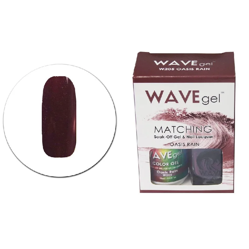 nail polish ribbon curl-Matching - W205 Oasis Rain