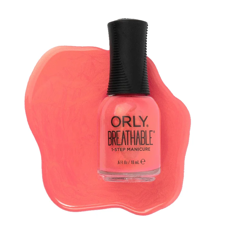 nail polish silk dawn-Orly Nail Polish Breathable - The Floor is Lava 0.6oz (Clearance)