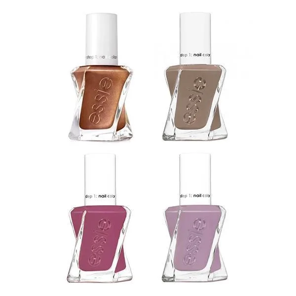 nail polish key turn-Lacquer Set - Essie Gel Couture New Neutrals