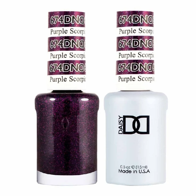 nail polish tome dust-Duo Gel- 674 Purple Scorpion