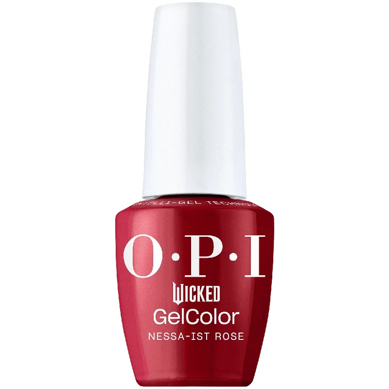 nail repair with durable-shine polish-OPI GC HP R02 NESSA-IST ROSE