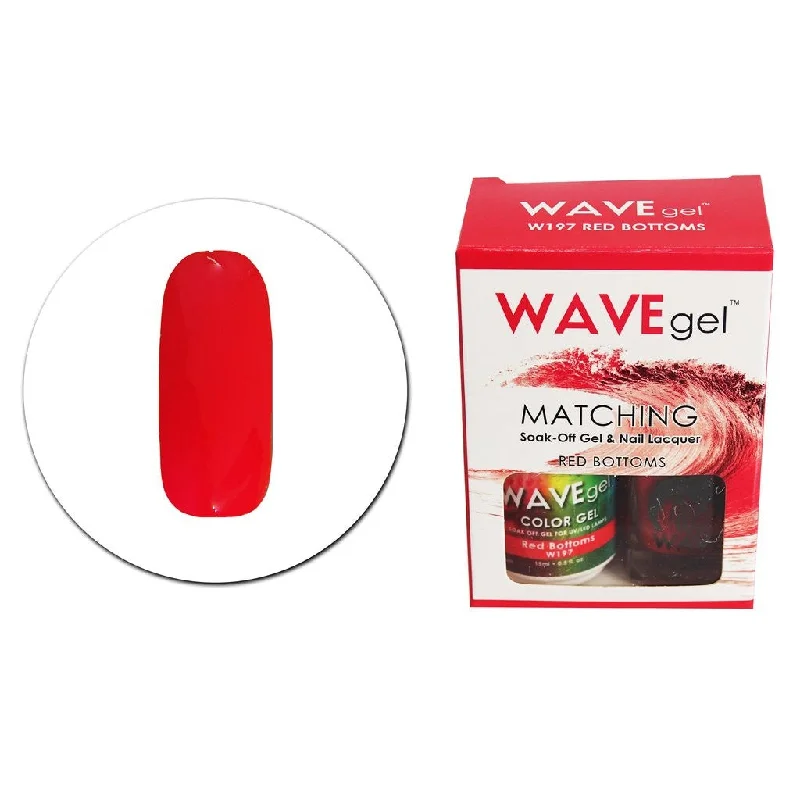 nail polish cotton breeze-Matching - W197 Red Bottoms