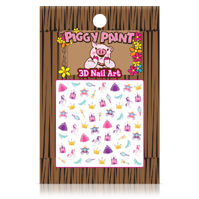 nail polish tunnel light-Piggy Paint - 3D Princess Nail Art